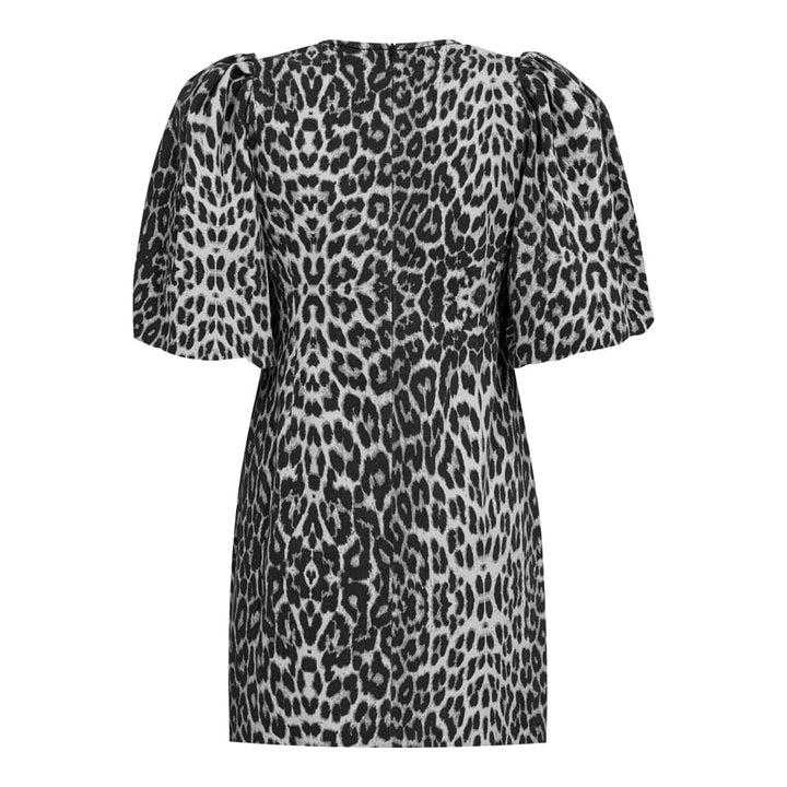 Forudbestilling - Co´couture - Leocc Crop Puff Dress 36383 - 140 Dark Grey Kjoler