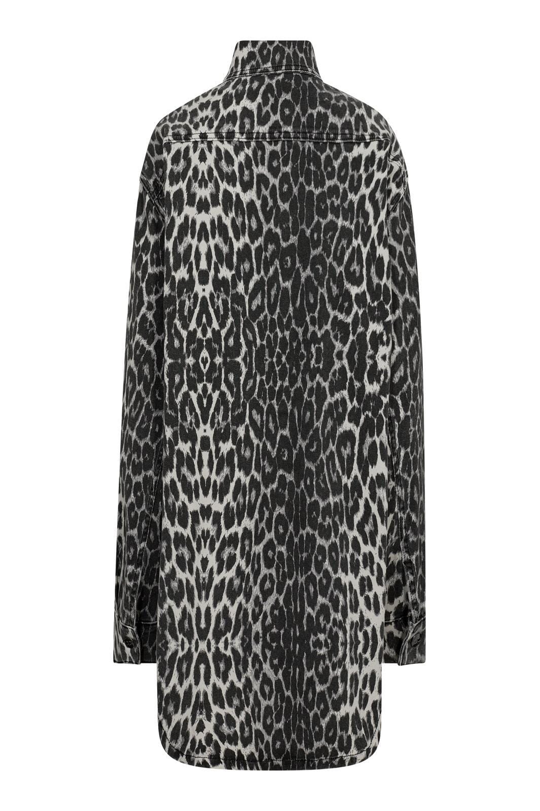 Forudbestilling - Co´couture - Leocc Denim Shirt 30229 - 140 Dark Grey Jakker