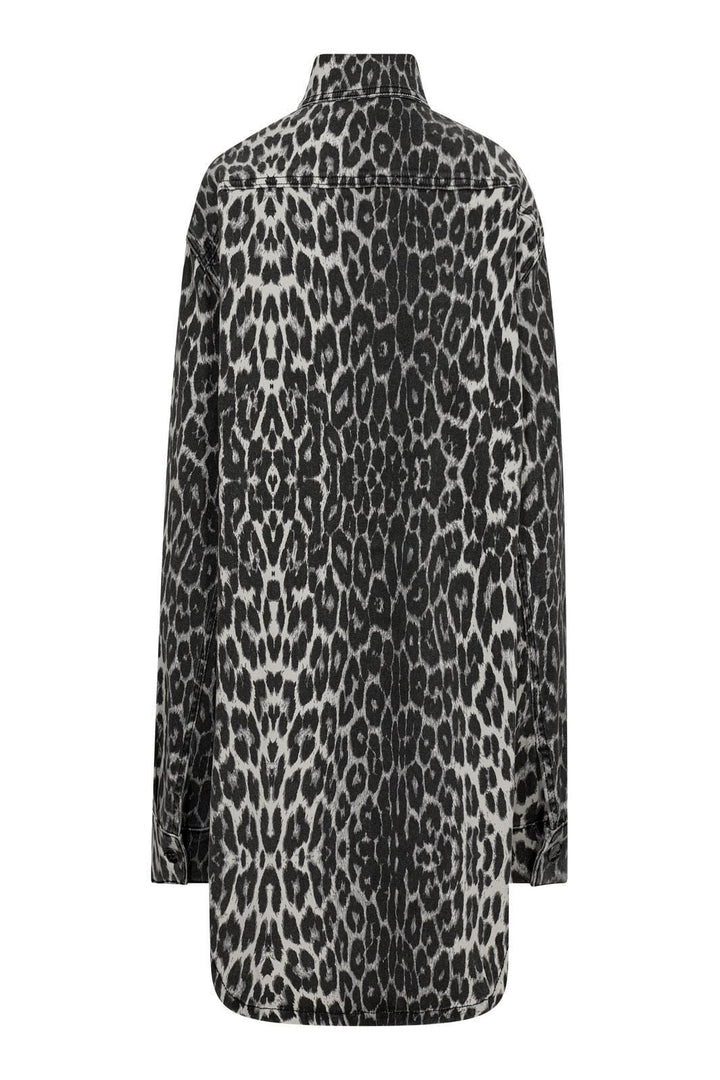 Forudbestilling - Co´couture - Leocc Denim Shirt 30229 - 140 Dark Grey Jakker