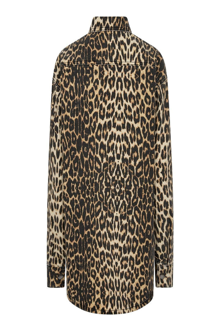 Forudbestilling - Co´couture - Leocc Denim Shirt 30229 - 16 Khaki Jakker