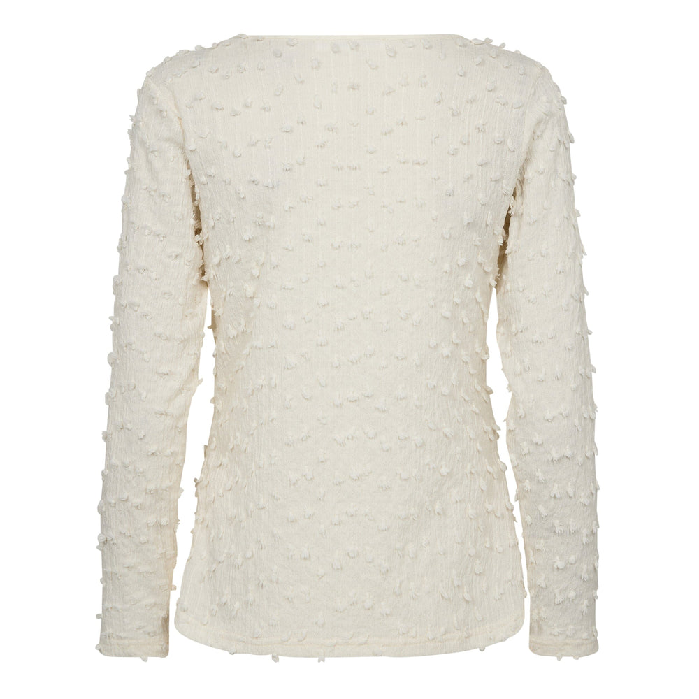 Forudbestilling - Co´couture - Pompomcc Blouse 33125 - 11 Off White T-shirts