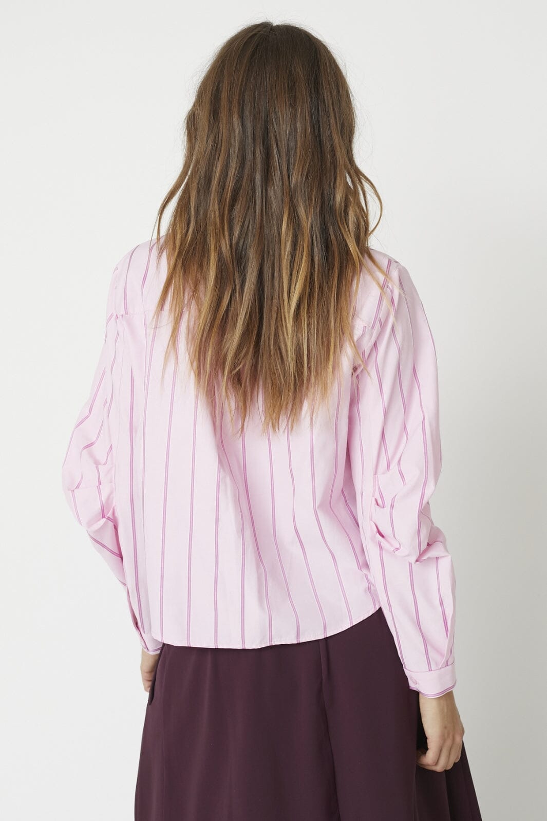 Co´Couture - Rosalinacc Stripe Shirt 35877 - 4543 - Pale Pink