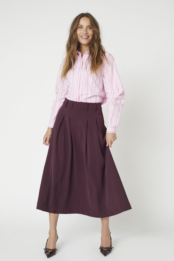 Co´Couture - Rosalinacc Stripe Shirt 35877 - 4543 - Pale Pink