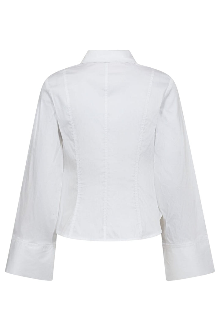 Co´Couture - Sannacc Bell Sleeve Shirt 35903 - 4000 - White