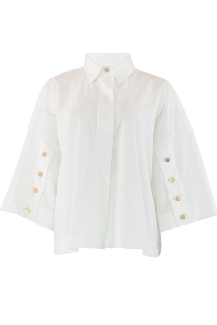 Forudbestilling - Continue - Klara Shirt 14777 - 02 - 02 White Skjorter