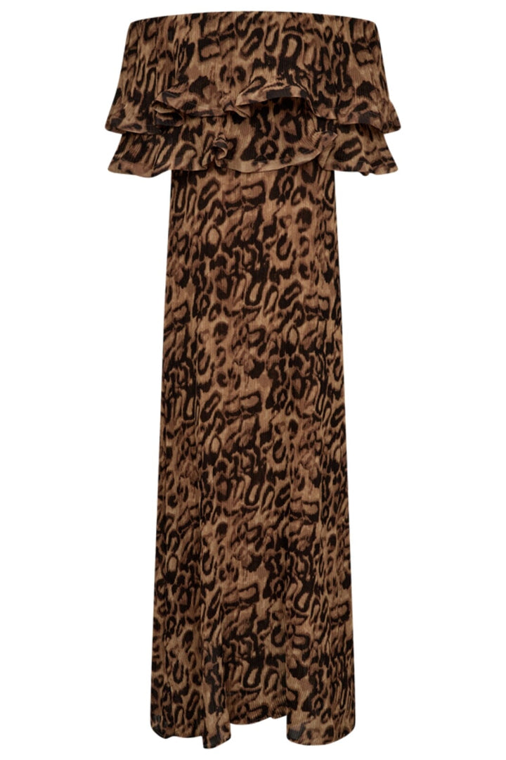 Forudbestilling - Copenhagen Muse - Cmkira-dress 206037 - 9360 Peyote W, Black Kjoler