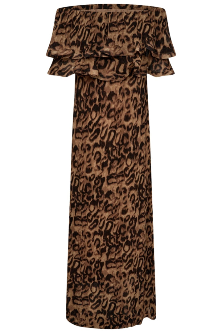 Forudbestilling - Copenhagen Muse - Cmkira-dress 206037 - 9360 Peyote W, Black Kjoler