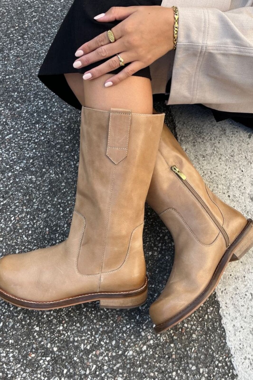 Forudbestilling - Copenhagen Shoes - All Day (P) - 632 Tan Støvler