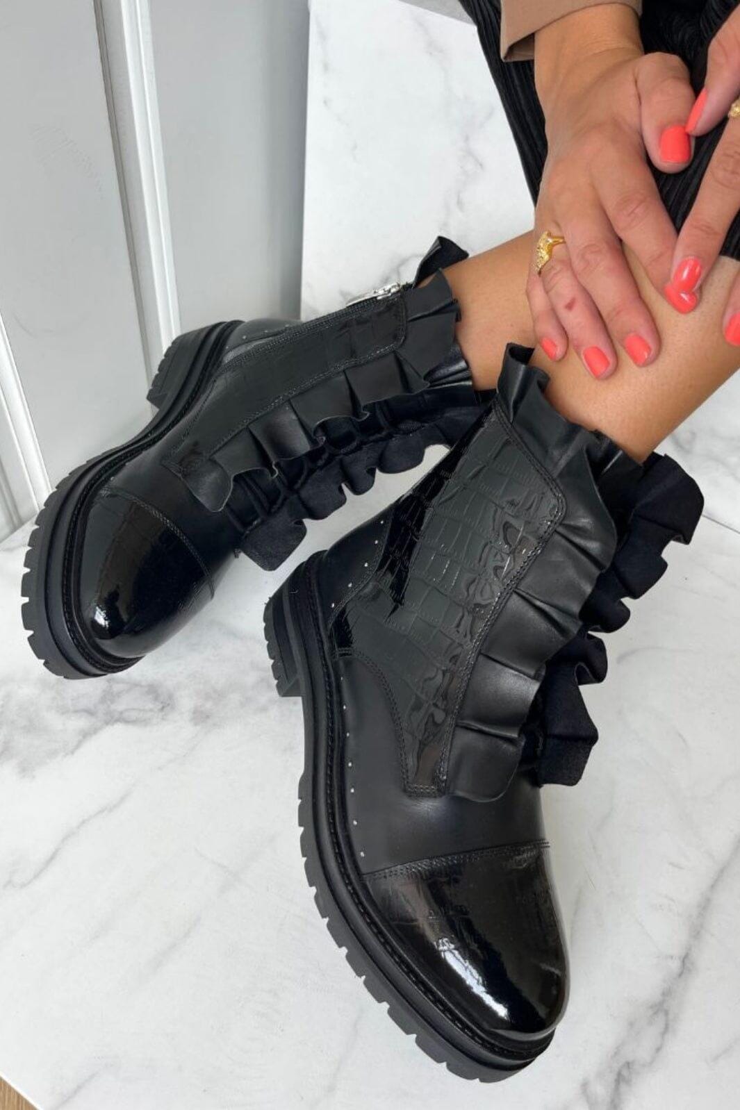Copenhagen Shoes - Pretty Her - 0001 Black Støvler