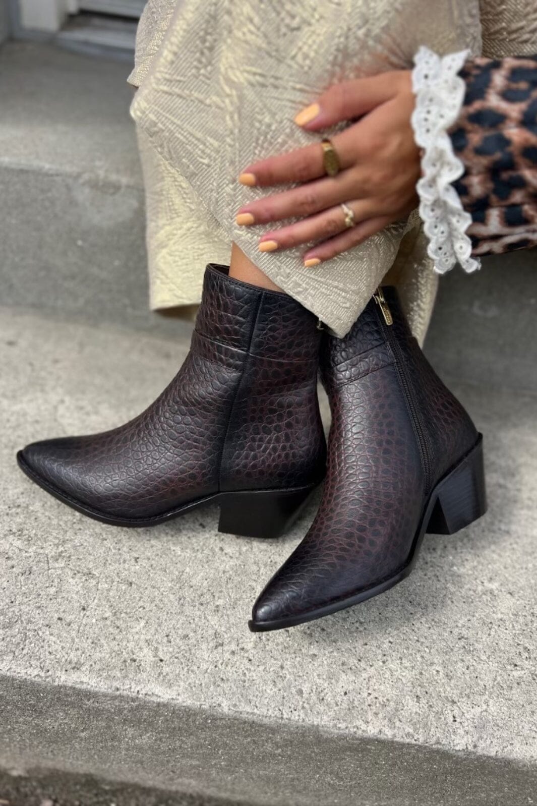 Forudbestilling - Copenhagen Shoes - The Feeling - 0011 Espresso Støvler