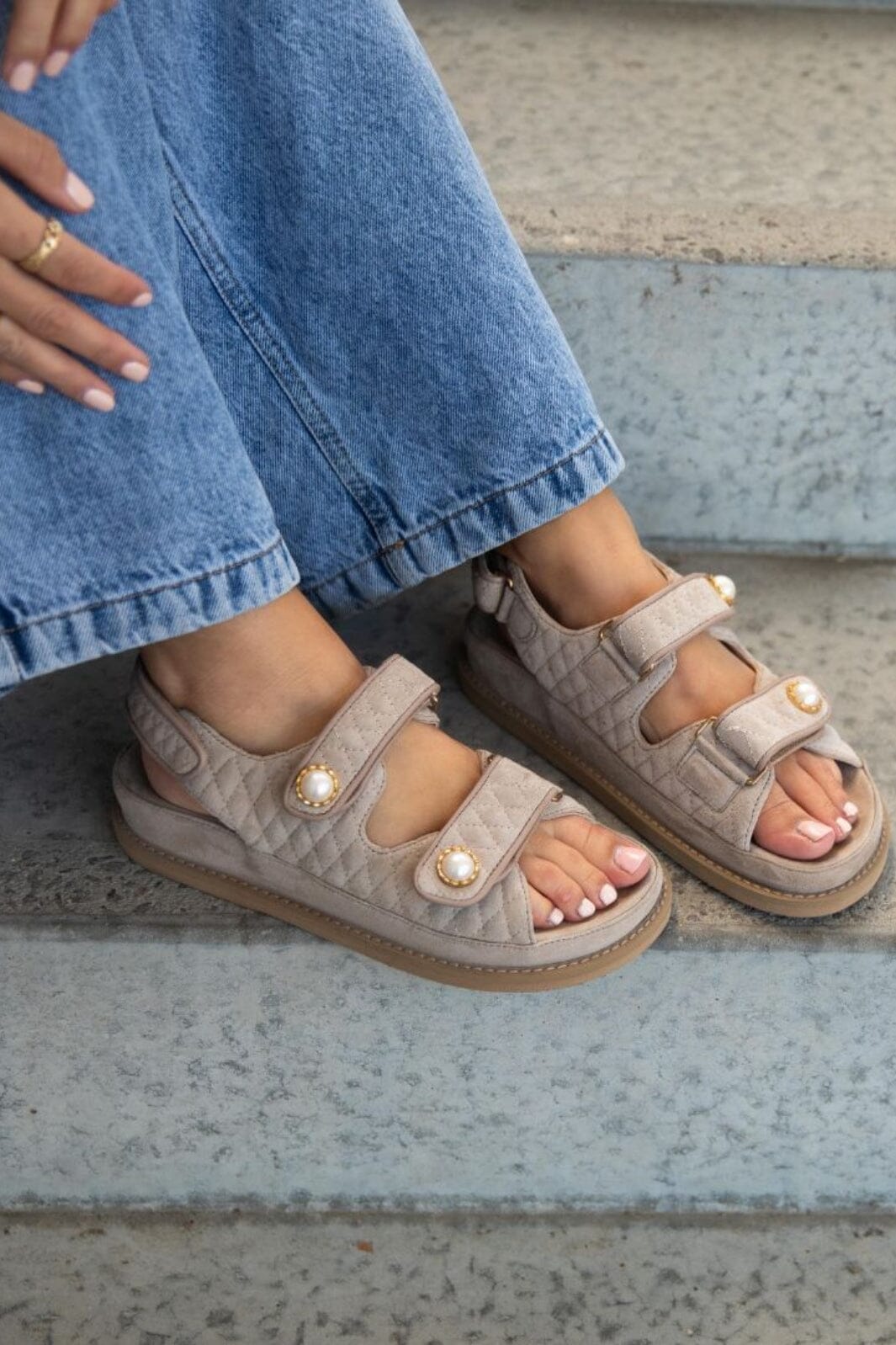 Copenhagen Shoes - The Pearl Sandal CS8579 - 0301 - Biscuit