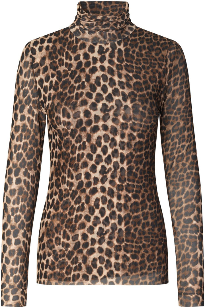 Forudbestilling - Crás - KobyCras Blouse - Leo Tanned (Slut August) Bluser