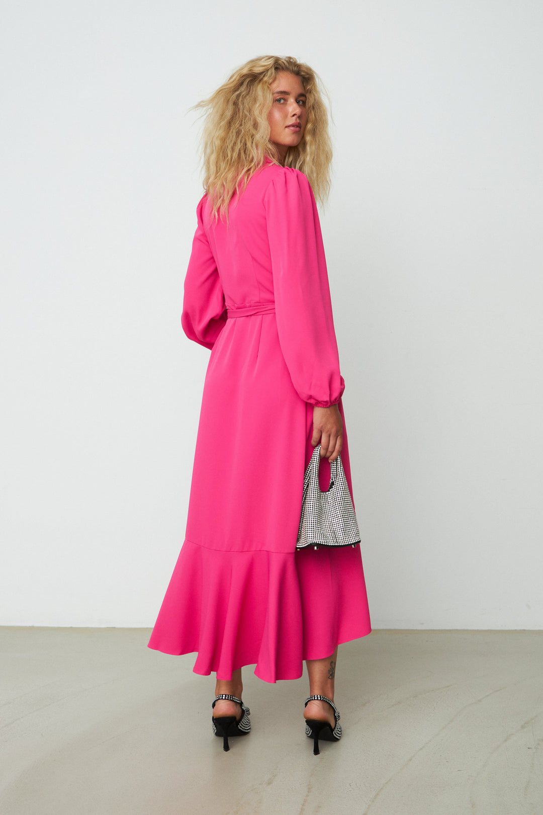 Forudbestilling - Cras - Lotuscras Dress - 4002 Fuchsia Pink Kjoler