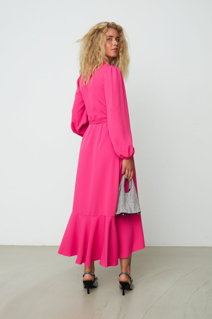 Forudbestilling - Cras - Lotuscras Dress - 4002 Fuchsia Pink Kjoler