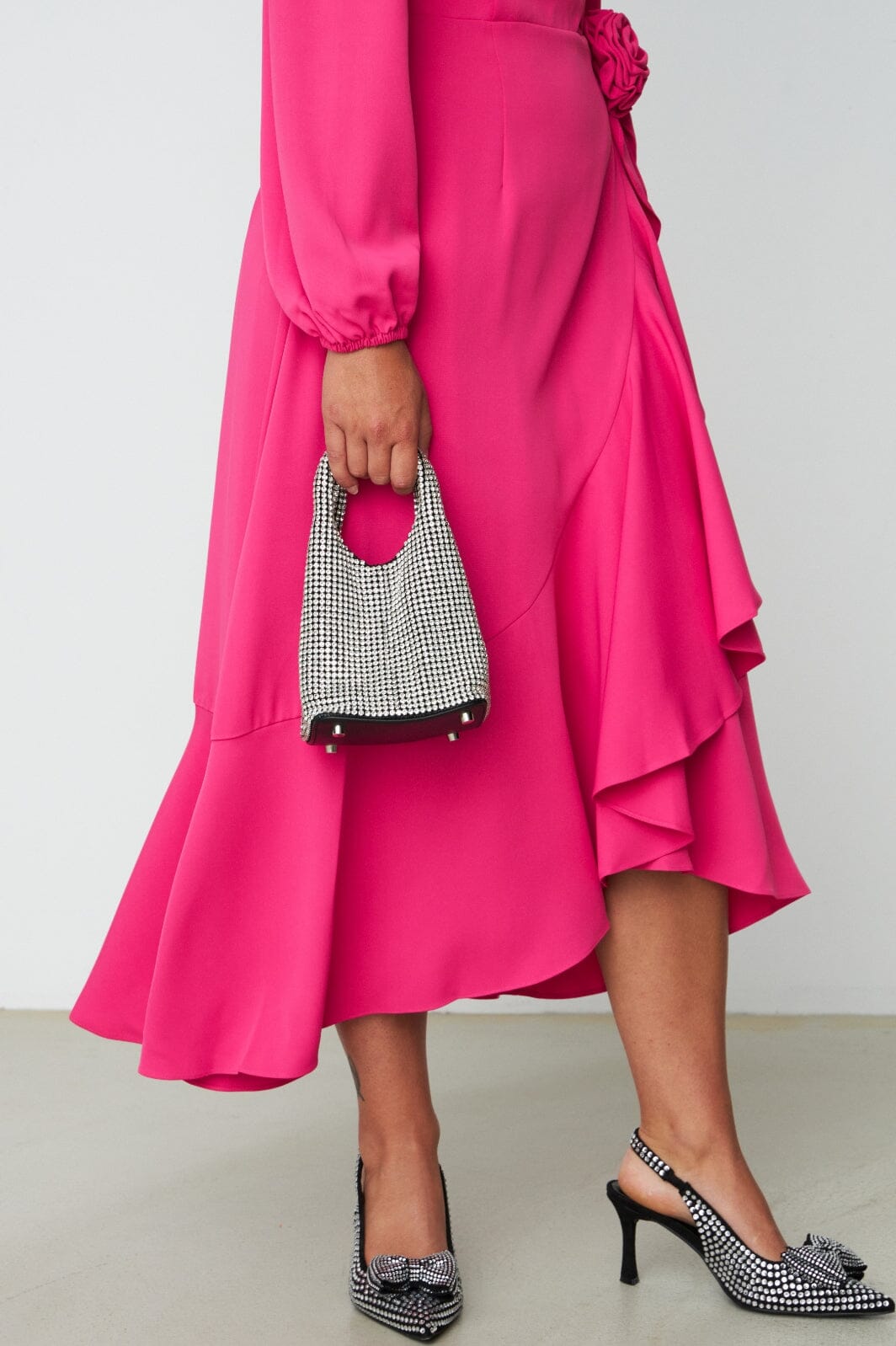 Forudbestilling - Cras - Lotuscras Dress - 4002 Fuchsia Pink Kjoler