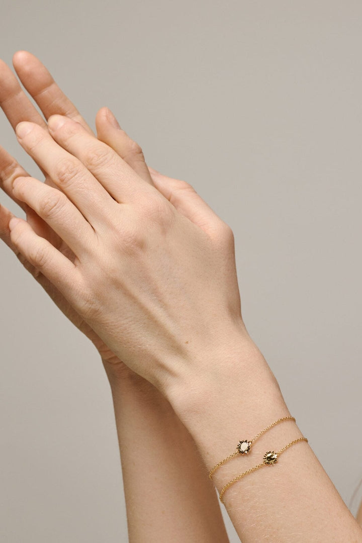 Enamel Copenhagen - Bracelet, Sunshine B146G - 925S/Gp