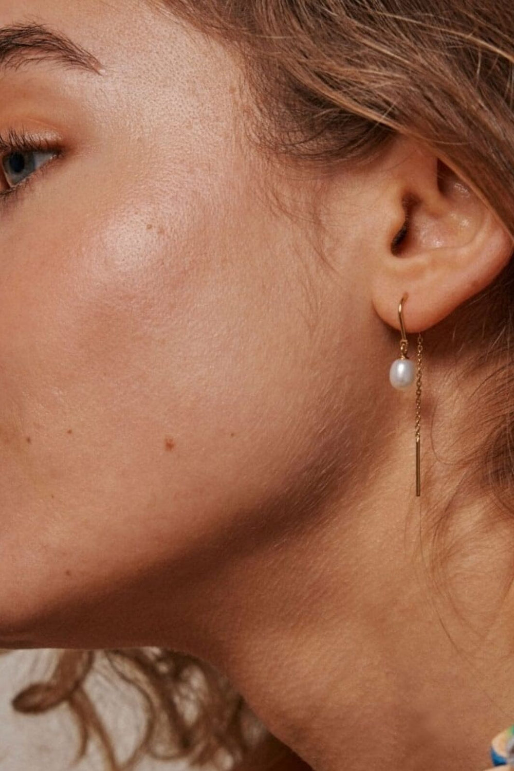 Enamel Copenhagen - Earring, Eleanor E308G - Pearl