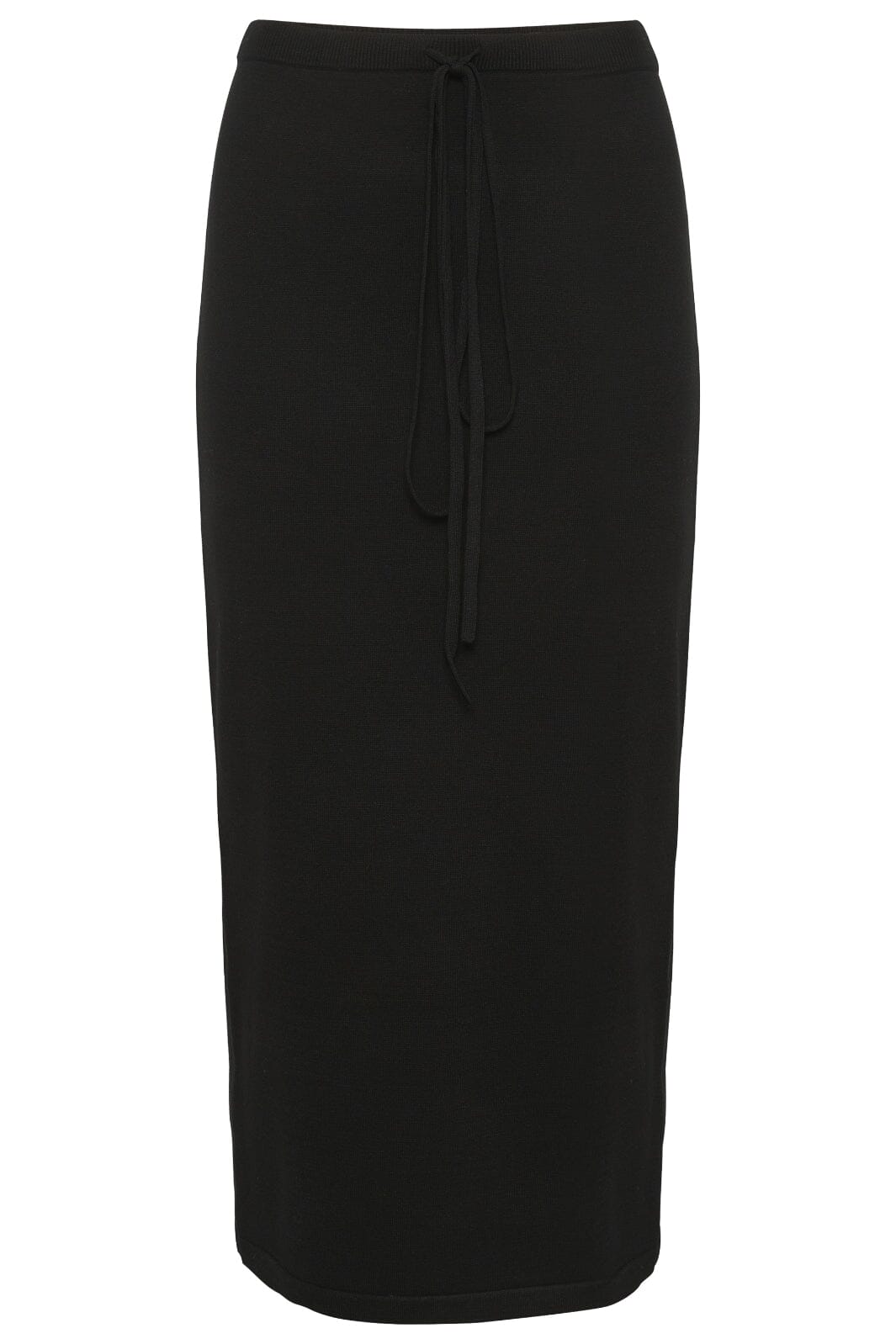 Forudbestilling - Gestuz - AyaGZ long skirt - Black Nederdele