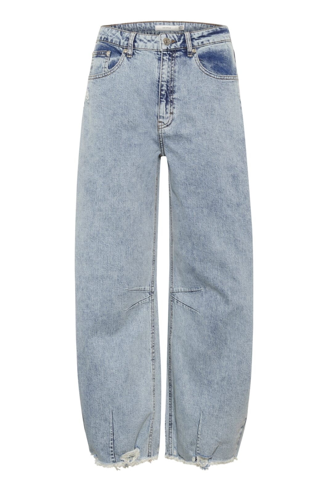 Gestuz - Gzdea Barrel Jeans 10910385 - 107868 - Light Blue Denim