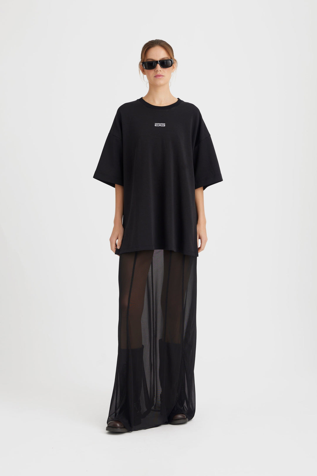 Forudbestilling - Gestuz - MessiGZ maxi dress - Black Kjoler