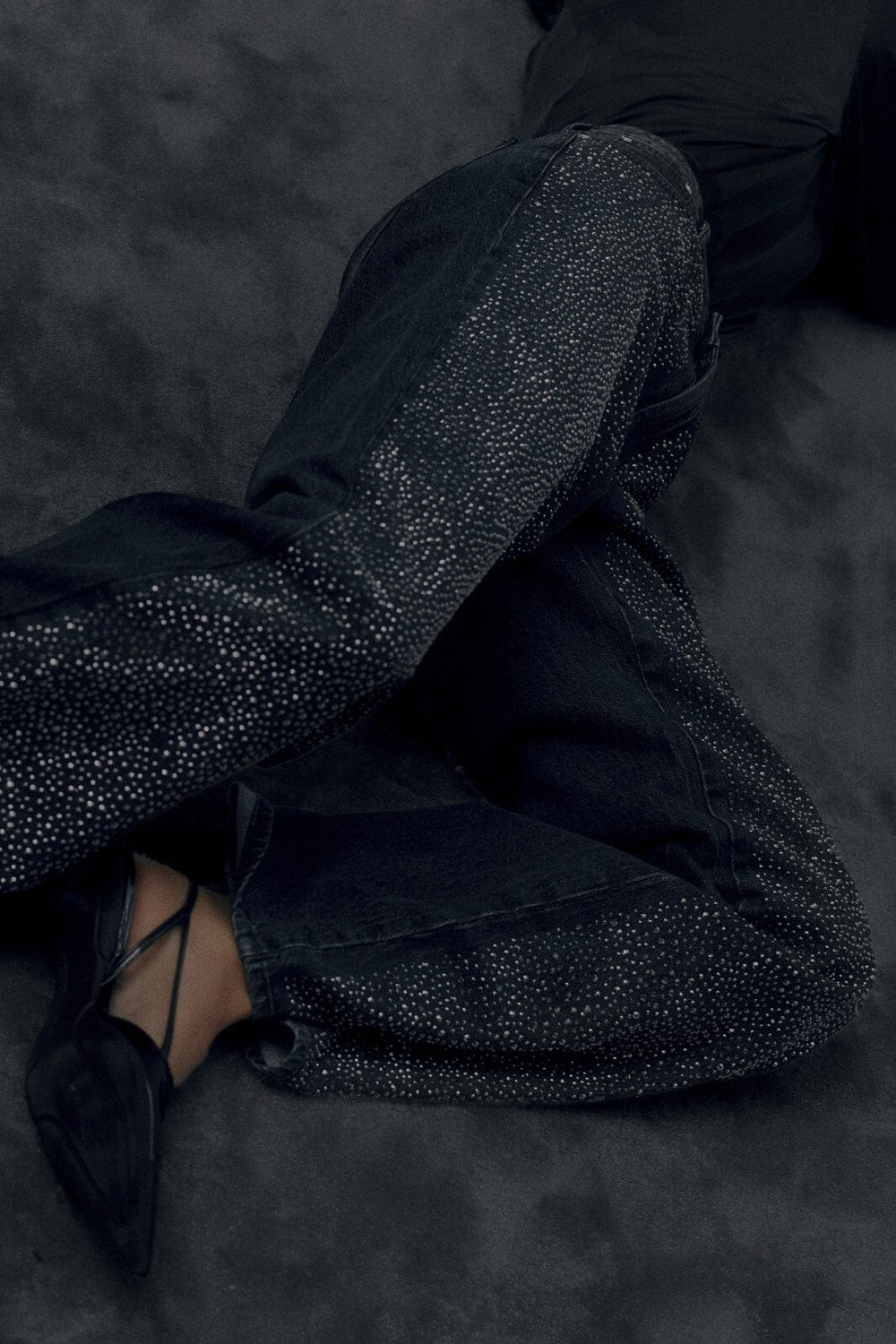 Forudbestilling - Gestuz - ZorahGZ MW jeans - Dark grey washed Jeans