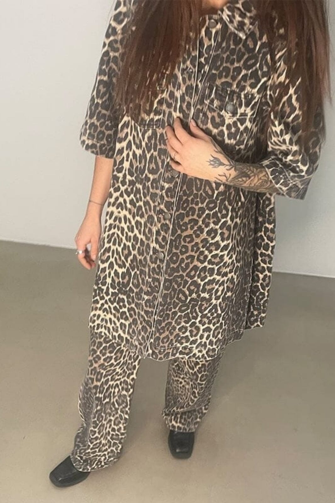 Forudbestilling - Global Funk - Mira-G - P35 Leopard Mist Kjoler