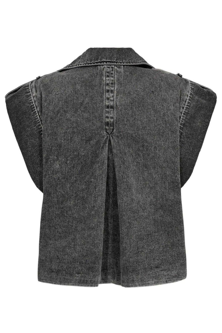 Gossia - Alfridago Vest G2719 - Black Snow Wash
