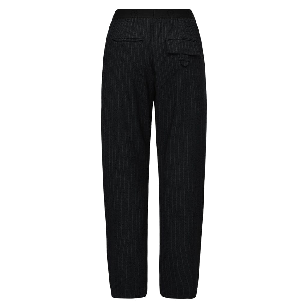 Forudbestilling - Gossia - Ataliego Mo Pants G2468 - Dark Grey Stripes Bukser