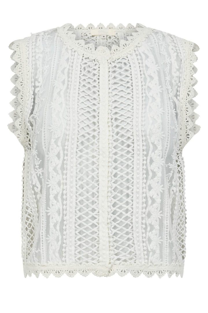 Gossia - Seborago Blouse Top G2430 - Off-White