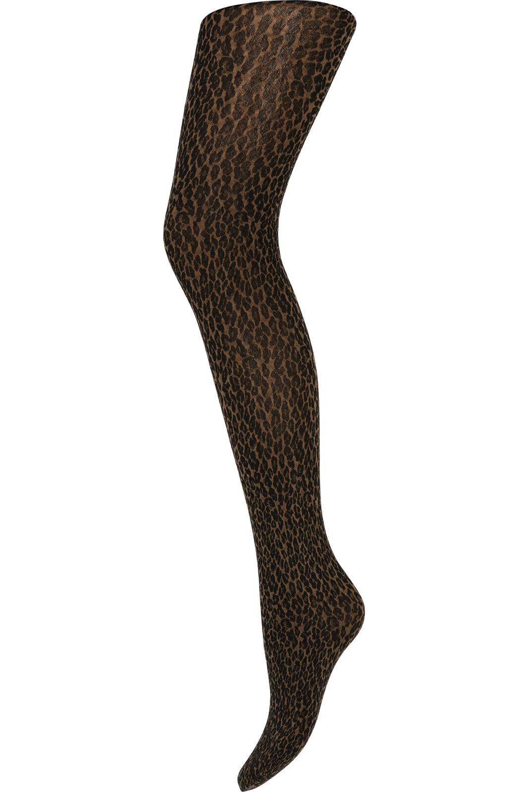 Forudbestilling - Hype The Detail - Tights Leopard - Brown (Start/Midt Oktober) Strømpebukser