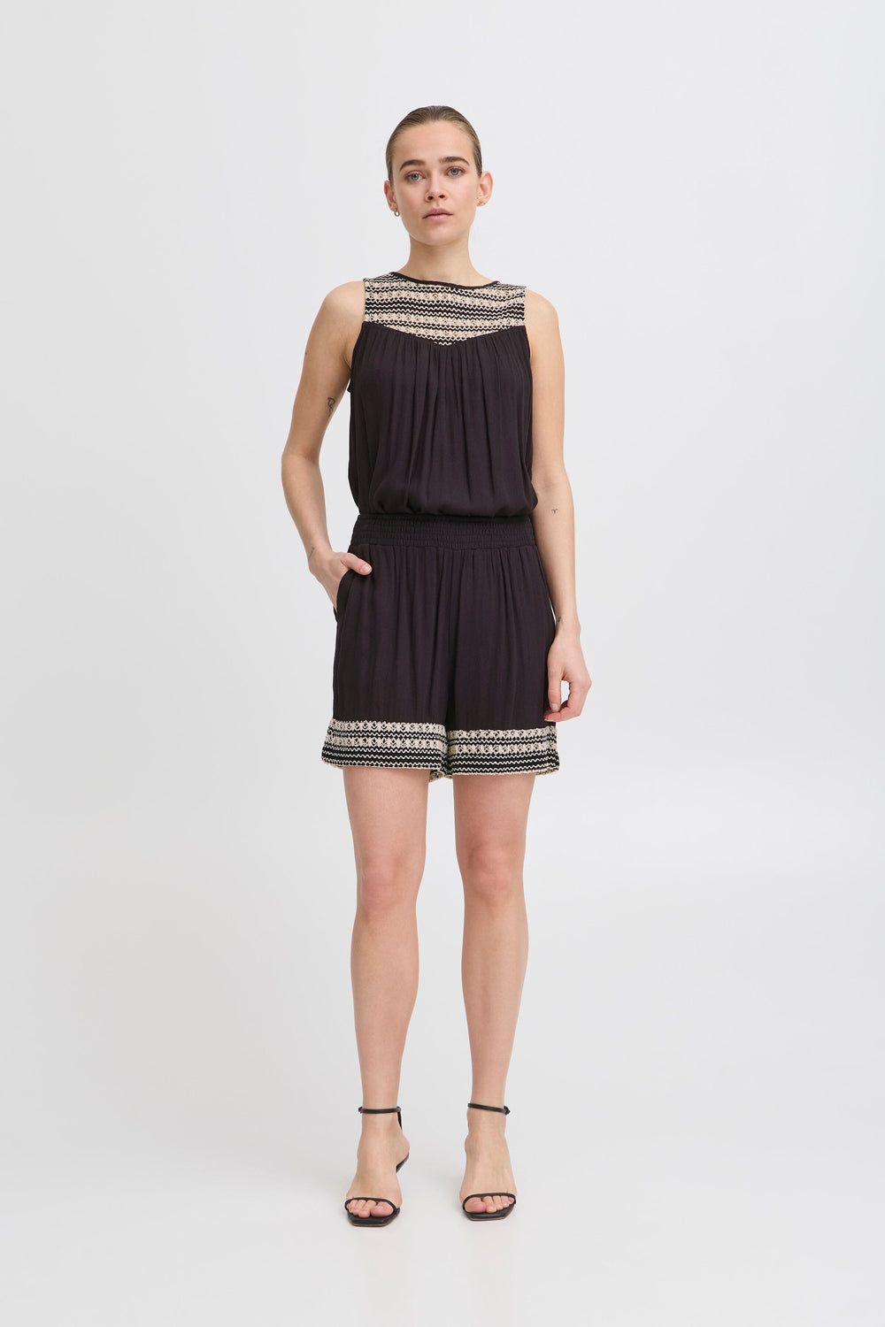 Forudbestilling - Ichi - Ihragni Shorts 20123290 - 194008 - Black Shorts