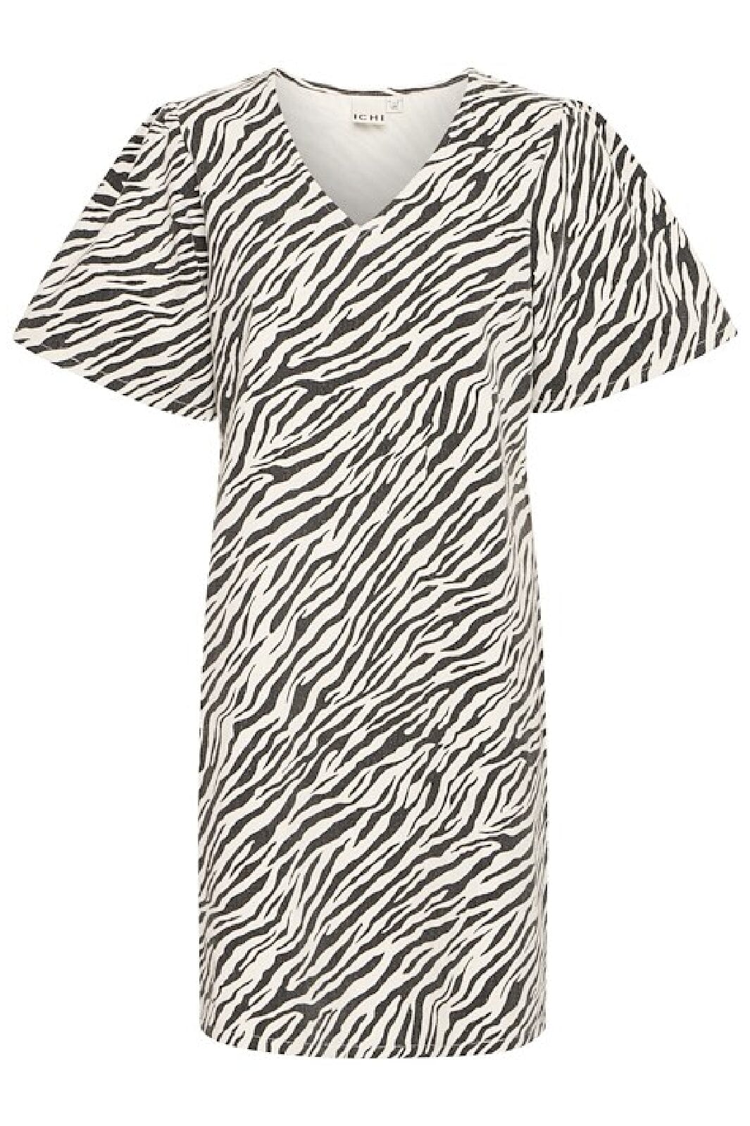 Forudbestilling - Ichi - Ixzebra Dr - 194008 Black Kjoler