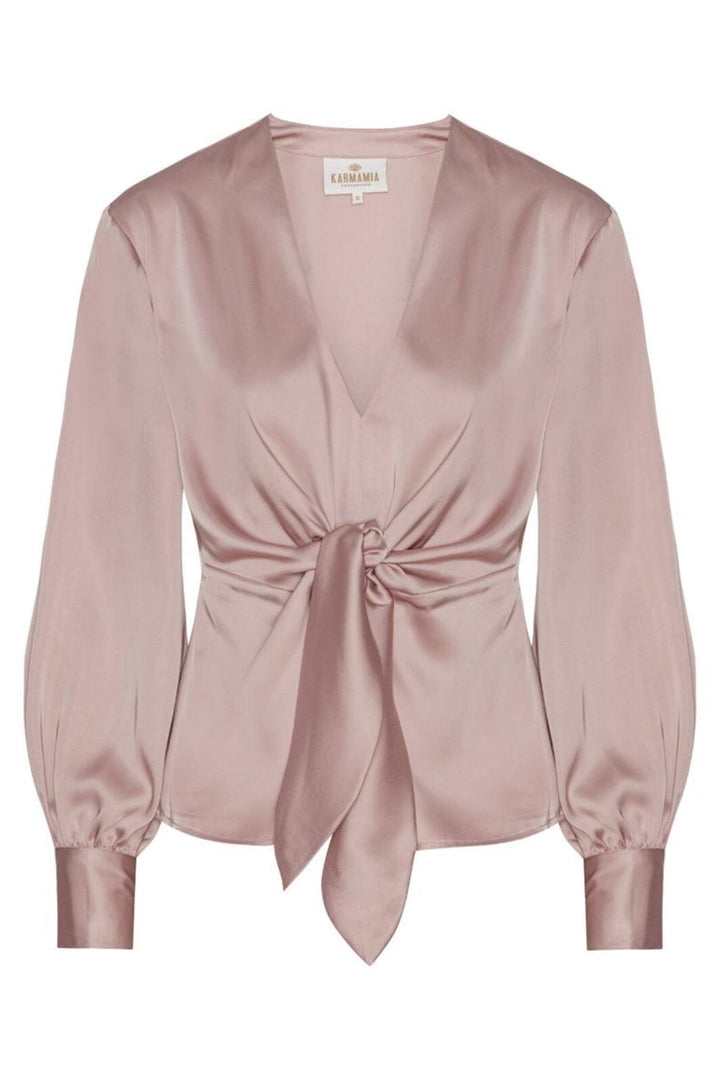 Forudbestilling - Karmamia - Blair Blouse - Semi Rich Blush Bluser