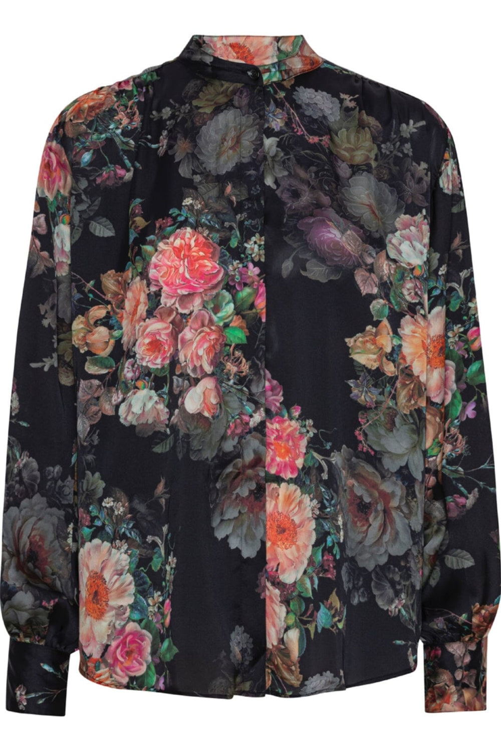 Forudbestilling - Karmamia - Cornelia Shirt - Daisy Noir Tea Rose Skjorter