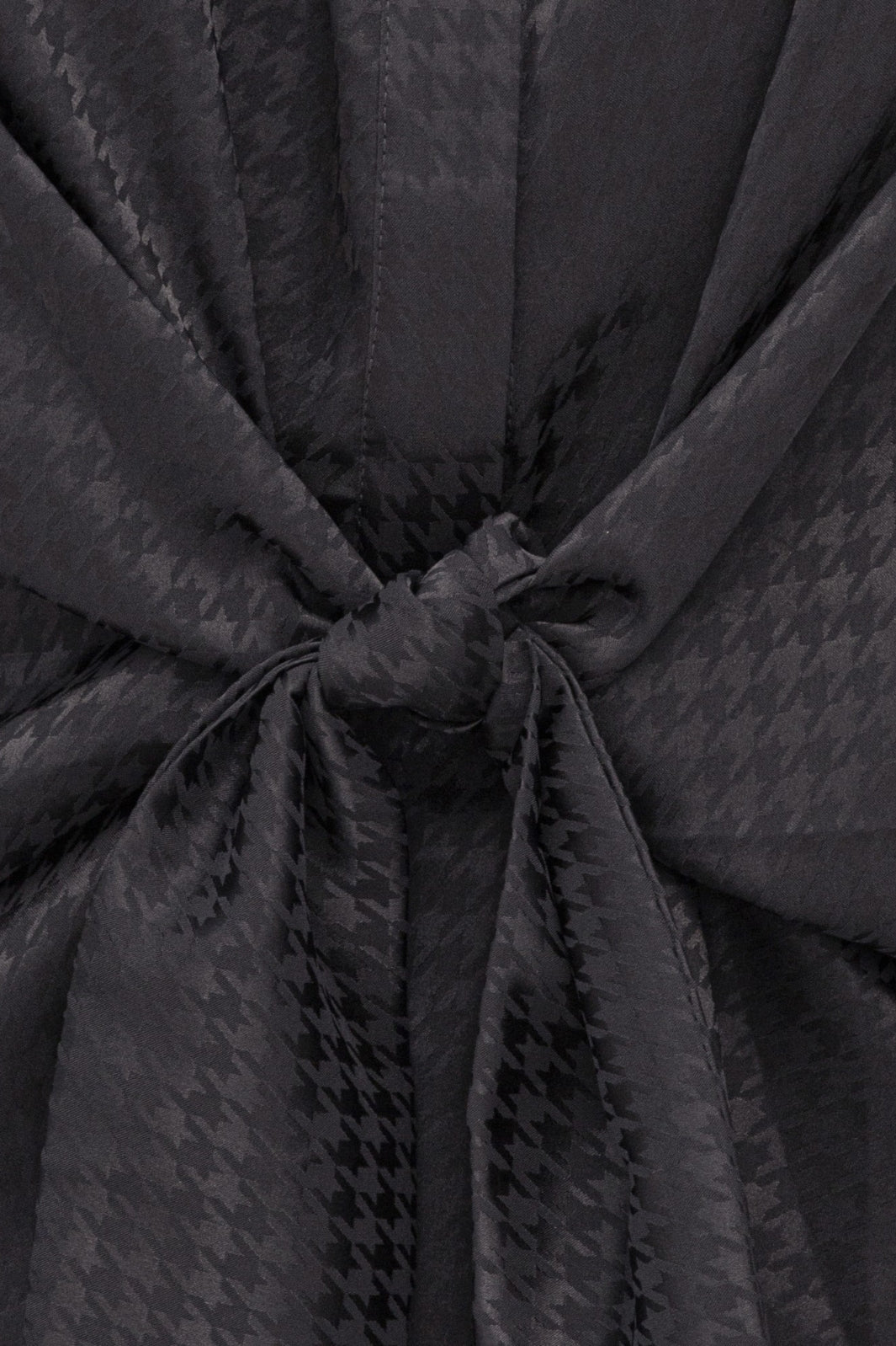 Forudbestilling - Karmamia - Lee Shirt - Navy Houndstooth (Start September) Skjorter