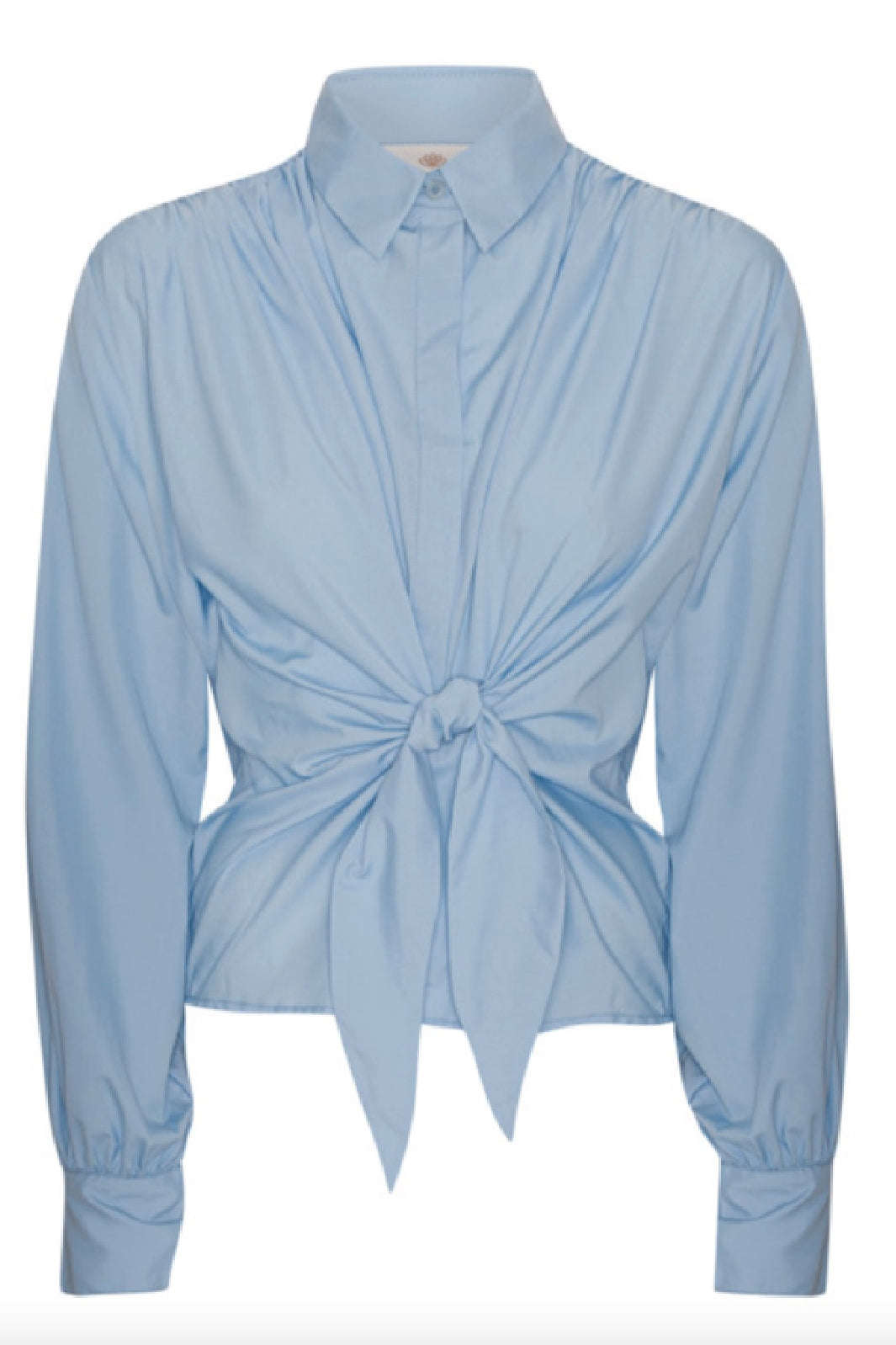 Forudbestilling - Karmamia - Lee Shirt - Sky Blue Cotton (Oktober) Skjorter