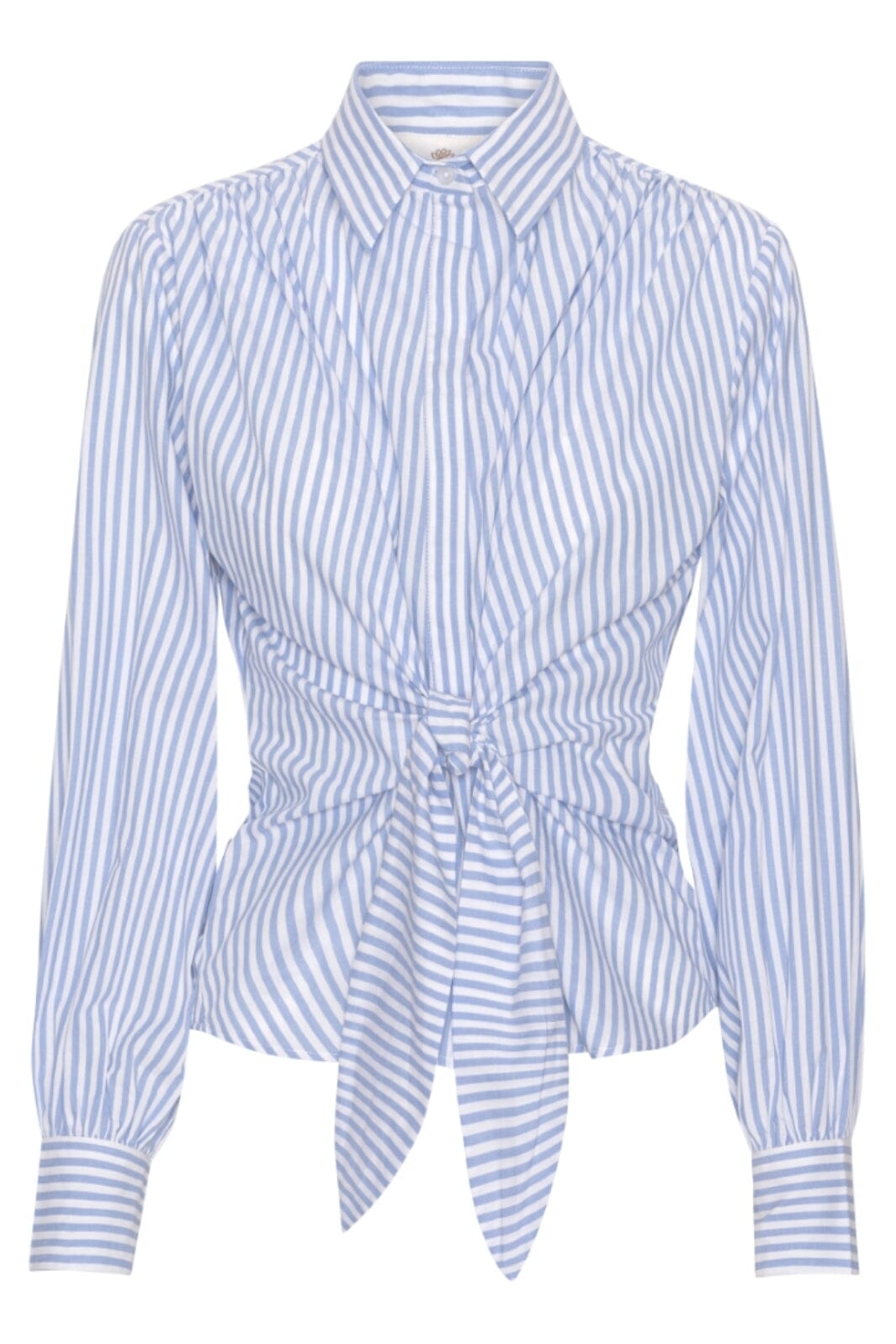 Forudbestilling - Karmamia - Lee Shirt - Sky Stripe Cotton - (Februar) Skjorter