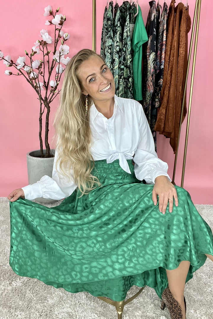 Forudbestilling - Karmamia - Lee Shirt - White Cotton (Midt August) Skjorter