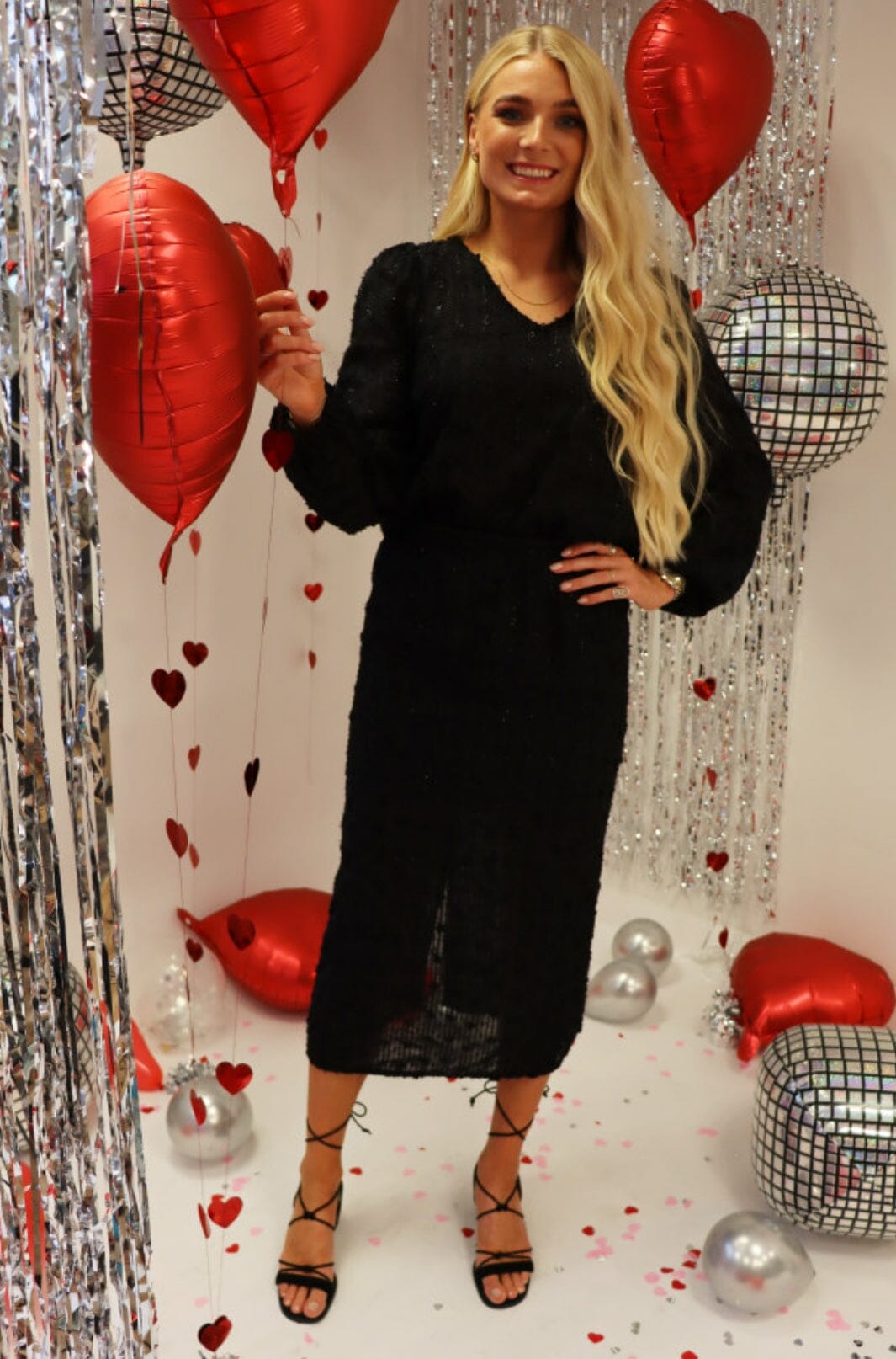 Forudbestilling - Liberte - Odessa-Ls-Blouse 22127 - Black Bluser