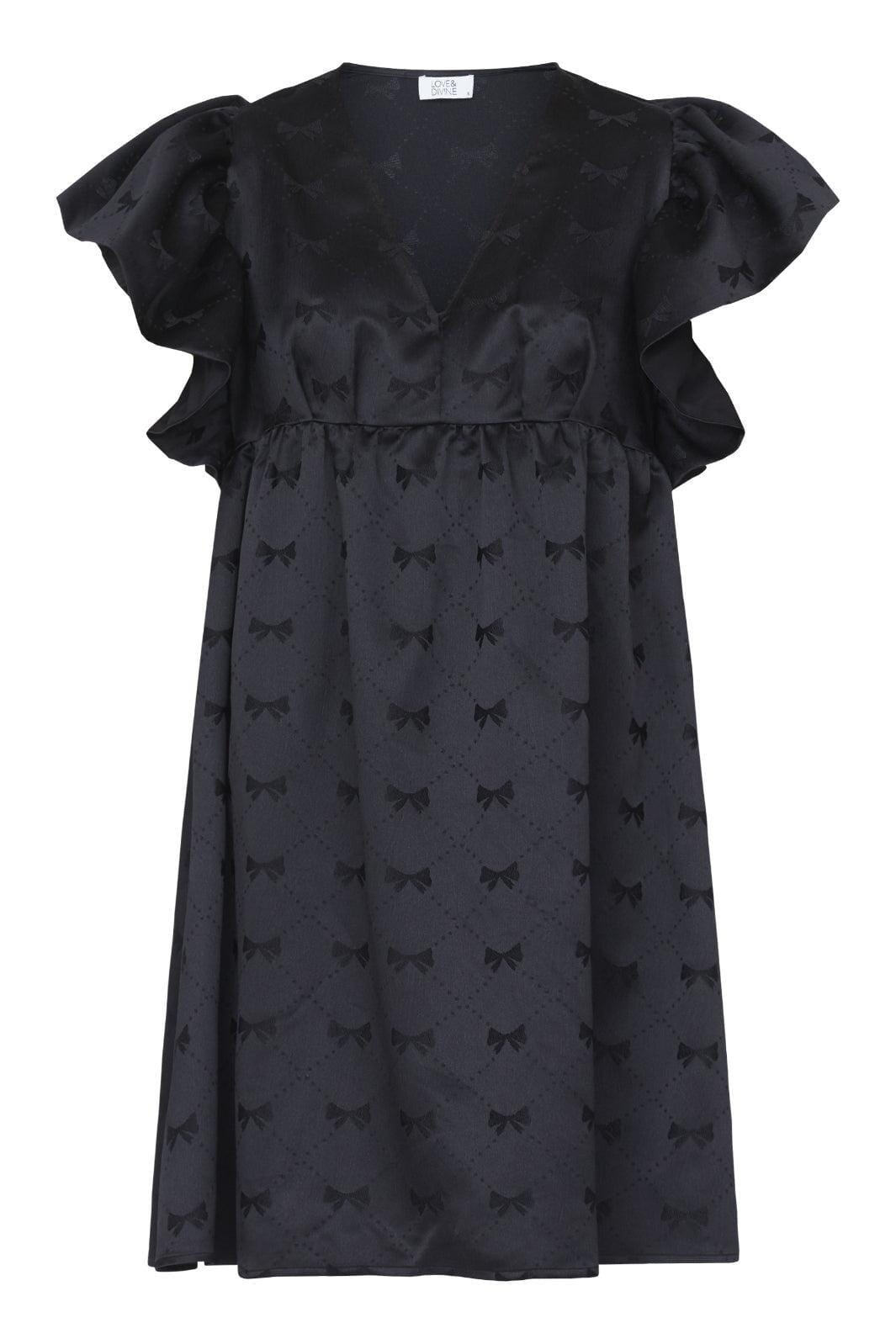 Forudbestilling - Love & Divine - Love1226 - 001 Black Bow Kjoler