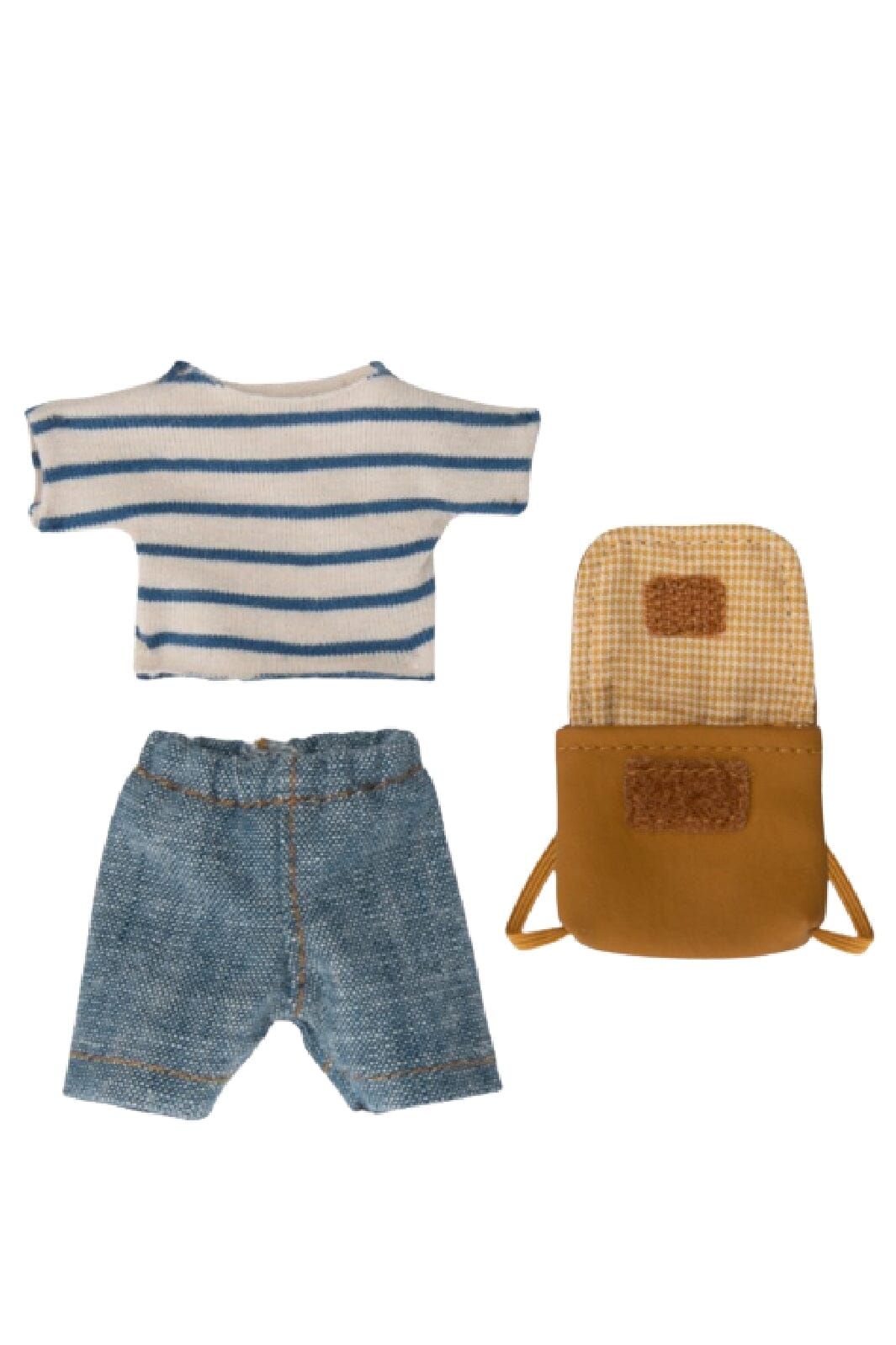 Forudbestilling - Maileg - Clothes And Bag, Big Brother Mouse Jul