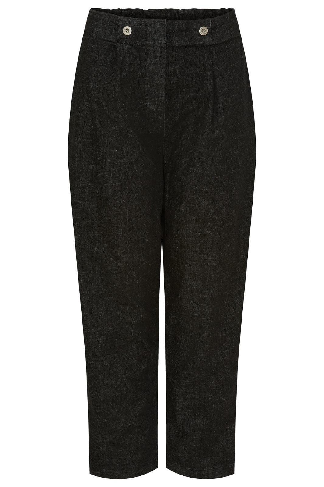 Forudbestilling - Marta Du Chateau - Mdcadrienne Jeans - Black Jeans