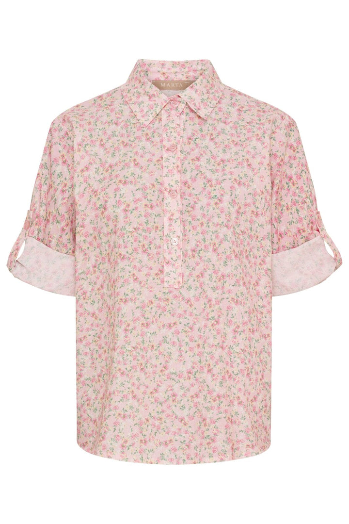 Marta Du Chateau - Mdcpalmira Shirt 7177 - Rose620Tpg