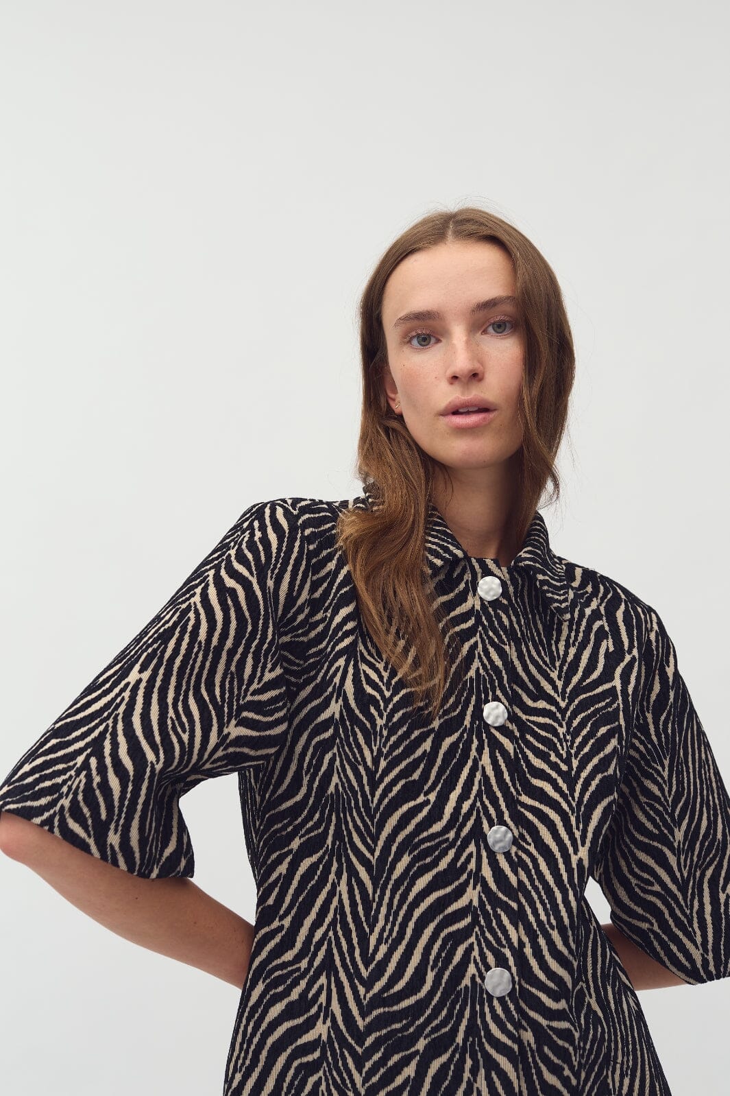 Forudbestilling - MbyM - Bimalani-M - R53 Zebra Sugar Black Kjoler