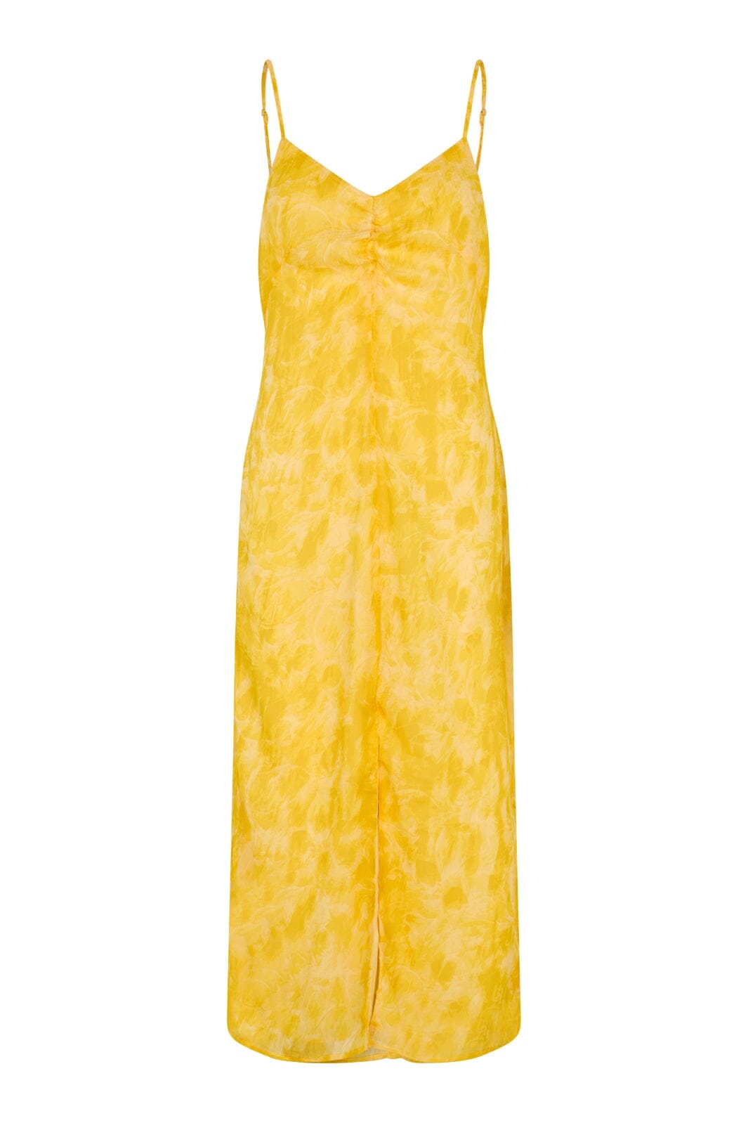Modström - Napthalimd Print Strap Dress 58479 - 11514 - Sunflower