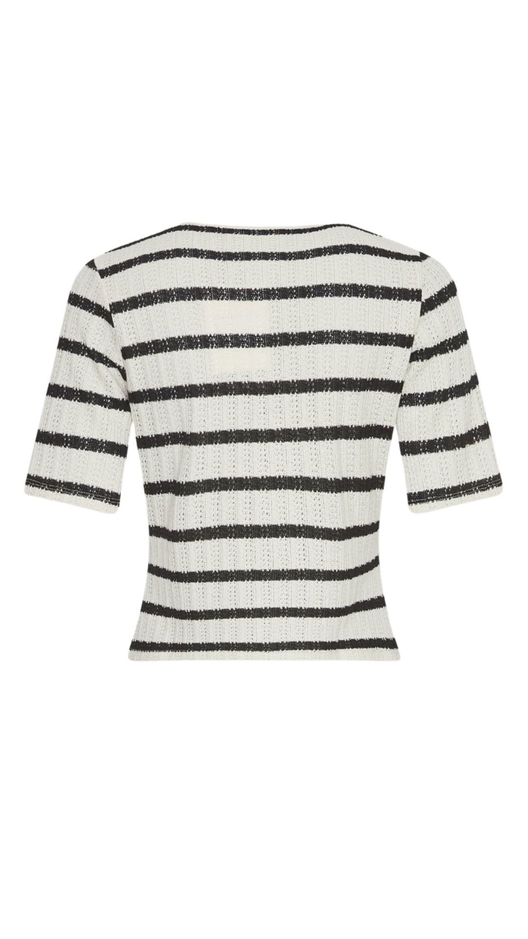 Moss Copenhagen - Mschkenja 2/4 Top Stp 19105 - Turtledove Blk