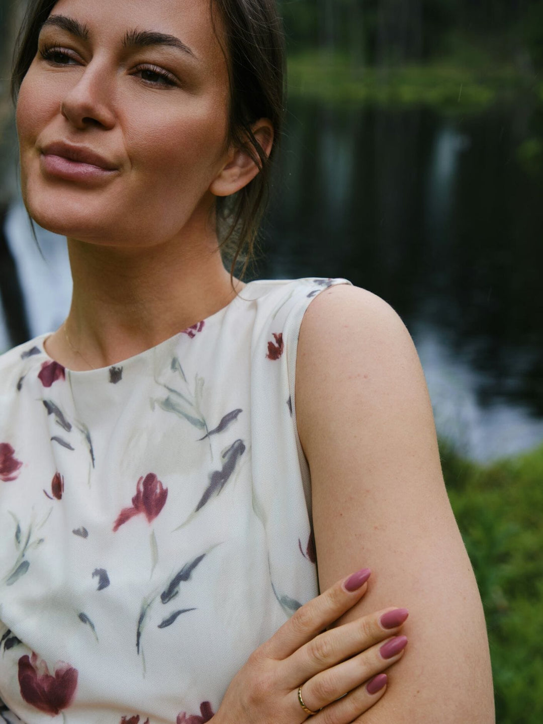 Forudbestilling - Neo Noir - Liblana Artist Mesh Top 166103 - 122 - Creme Toppe