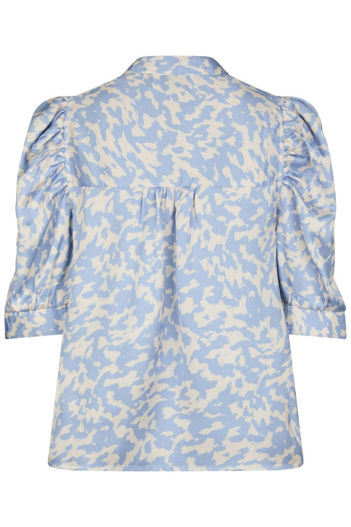 Neo Noir - Roella Graphic Fade Blouse 165274 - 145 - Light Blue