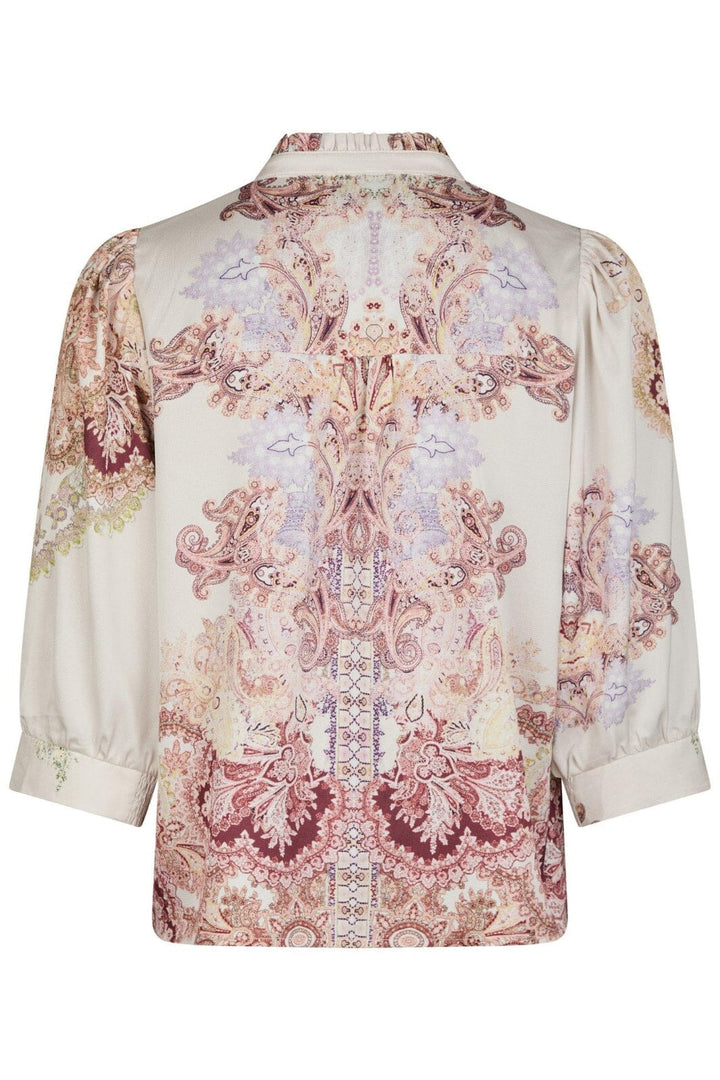 Neo Noir - Roselle Artist Paisley Blouse 165558 - 124 - Ivory
