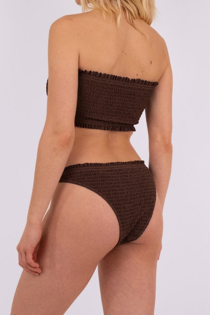 Forudbestilling - Neo Noir - Skin Lobster Bikini Top - Brown (Juni) Bikinier